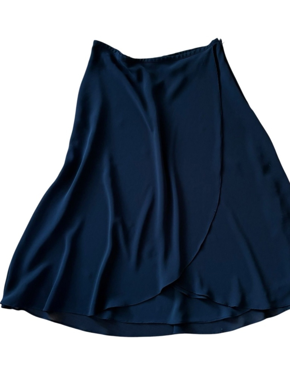 New York & Company Vintage Black Flowy Midi Skirt